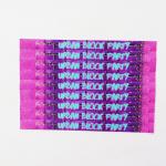 Customizable Tyvek Paper Wristbands for Durable and Waterproof Event Security
