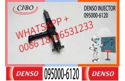 China 6261-11-3100 095000-6120 Diesel Fuel Injector for Komatsu PC750 supplier