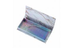 China Custom Eyelash Box Tray False Square Cases Empty supplier