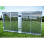 1R1G1B Transparent LED Drapery Display IP43 62500 Dots/Sqm 3 Year Warranty