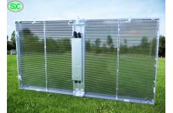 China 1R1G1B Transparent LED Drapery Display IP43 62500 Dots/Sqm 3 Year Warranty supplier