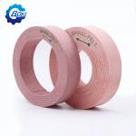 High Brightness Spiral Felt Buffing Wheel For Glass Polishing On Beveling Machine for sale