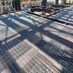Q235 Weight Industrial Platforms Galvanized Steel Grating Building Materials for sale