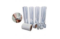 China 50mm Soft LDPE Stretch Film Roll Transparent LDPE Sheet For Machine Wrap supplier