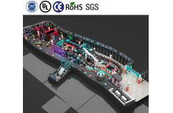 China CAD Drawing Space Themed Kids Soft Play Indoor Playground With Slides Equipment supplier