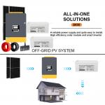 5KW Off Grid Home Hybrid Solar Energy Systems 5000w Solar Panel Kit