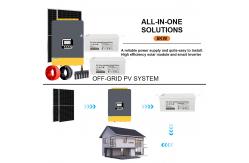 China 5KW Off Grid Home Hybrid Solar Energy Systems 5000w Solar Panel Kit supplier