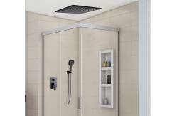 China Thermostatic All Copper Black Embedded Concealed Basin Tap supplier