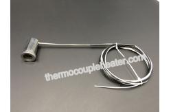 China High quality hot runner spring coil Nozzle heater with thermocouple supplier