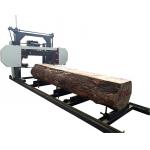 Woodworking Machinery Mobile Diesel Hardwood Cutting Portable Band Sawmill for sale