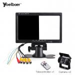 HD Monitor Vehicle Reversing Systems 7 Inch TFT LCD Wide Screen 120°Angle for sale