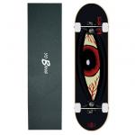 31X 8 Full Complete Skateboards 9 Layers Double Kick Evil Eyes Design for sale