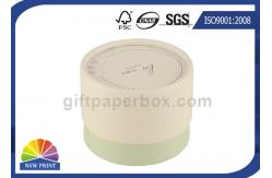 China Logo Embossing Inside Printing Paper Can Cardboard Cylinder Containers For Watch supplier