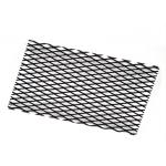2.4m Length Expanded Metal Wire Mesh Galvanized Steel Black Powder Coated for sale