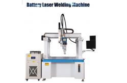 China Cylinder Battery Lithium Battery Laser 6000w Automatic Welding Equipment 0.01mm Accuracy supplier