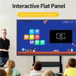 Qtenboard Wholesale 65 Inch Movable Interactive White Board OEM Software