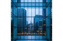 China Thermal Insulation Unitized Curtain Wall Water Tightness Class 8 And UV Resistance supplier