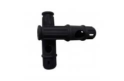 China Black Or Customize Silicone Rubber Sheathing With Good Abrasion Resistance supplier