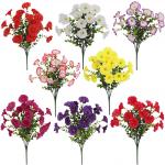 Artificial simulated morning glory outdoor home decoration ornaments for sale
