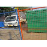 Easily Assembled PVC coated H8ft Removable Temporary Fencing for sale