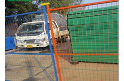 China Easily Assembled PVC coated H8ft Removable Temporary Fencing supplier