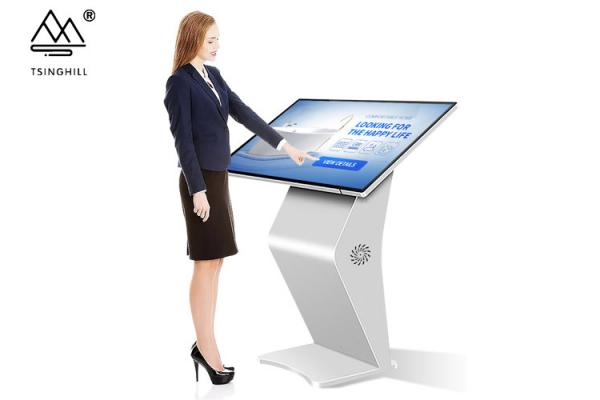 Restaurant Payment Kiosk Machine 49 Inch Interactive Touch Screen Kiosk