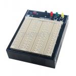 ABS Plastic Brown Powered Breadboard 50000 Times Contact Life for sale