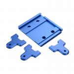 Non-standard Precision CNC Machining Customized Steel Pins / Gaskets / Flanges / Brackets for sale