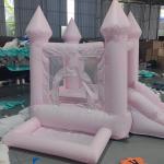 Oxford Cloth Inflatable Bubble House White Inflatable Bouncy Castle for sale