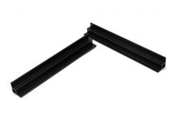 China Flexible Colorful PVC Glass U Profile supplier