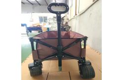 China Customizable Folding 4 Wheel Wagon All Direction Foldable Wagon Cart supplier