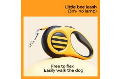 China Pet Leash Small Bee Shape Retractable Automatic Dog Leash supplier