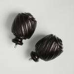 KIEI EP1017 Curtain Pole Ends Adjustable Pipe Hardware Precision