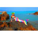 High Elasticity Fabric Ladies Mermaid Tail , Swimmable Mermaid Tails For Adults for sale
