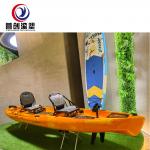 Durable And Reliable Rotary Molded Canoe With Customized Hull Design And Capacity for sale