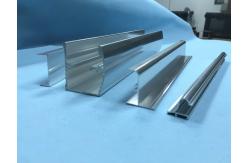 China Decorative Silver Polishing Aluminium Shower Profiles ISO9001 SGS Certificated supplier