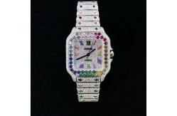 China vvs1 g shock watch Iced Out Diamond Watches Hip Hop Bling Jewelry ice box jewelry diamond watches for men supplier