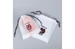 China Eva Plastic Drawstring Bag Travel Split Shoe Storage Bag Bear Wash Towel supplier
