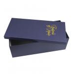Custom Thick Cardboard Gift Boxes For Wine Bottles Beverage Storage Packaging for sale