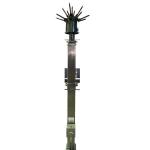 Customized Protective Lightning Repeller Q235 Steel For Broadcast