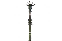 China Customized Protective Lightning Repeller Q235 Steel For Broadcast supplier