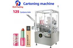 China 120L Automatic Box Packing Machine For Lipstick Cosmetic Vertical Cartoner supplier