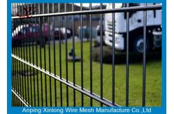 China Security 868 Welded Double Wire Fence / Anti Climb Welded Wire Mesh Fence supplier