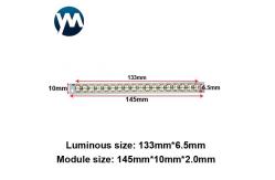 China UV LED Module 180W Curing Light Linear Light Source Curing Quartz Lens supplier
