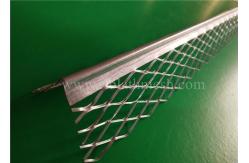 China 3m Length Plaster Angle Bead 5cm Diamond Mesh Wings 0.4mm Thickness supplier