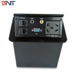 Conference Room AV Desktop Power Pop Up Sockets With Audio /  Video / VGA