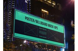 China Large Advertising Led Screens Fixed On Double Pillar / Outdoor Led Billboard supplier