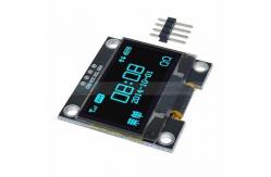 China 1.3'' 128*64 White Monochrome OLED I2C Interface Wide Temperature LCD Module supplier