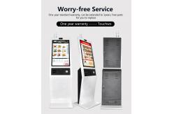 China Visitor Registration Payment 400cd/M2 Self Service Kiosk Machine 32 inch supplier