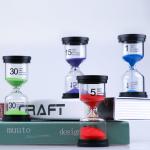 Customized Small Hourglass Sand Timer 1 Minute 3 Minutes 15 Minutes 30 Minutes